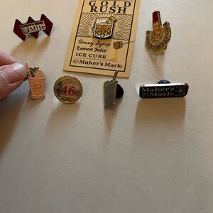 Maker's Mark Collectible Pin Set